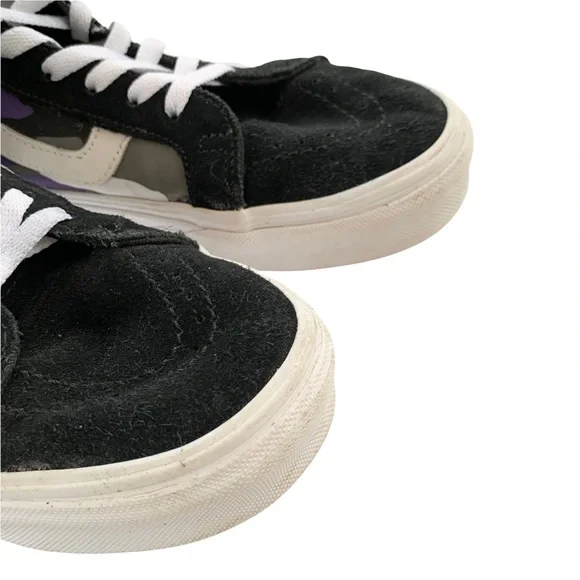 Vans SK8-HI REISSUE POP CAMO Purple High Top Sneaker 8 Women’s - Picture 11 of 16